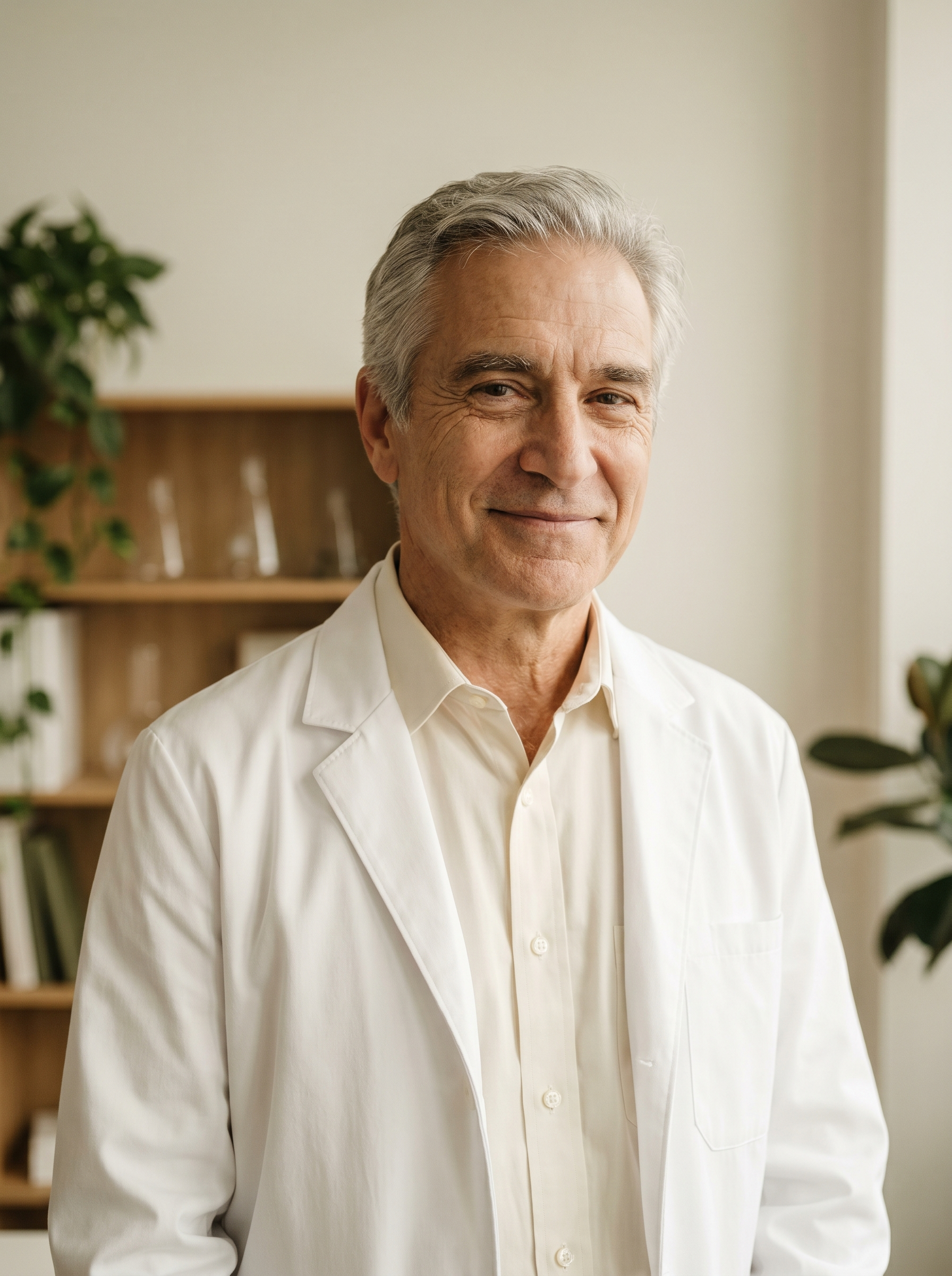 Vita Blend founder physician portrait